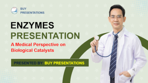 Enzymes PowerPoint template with scientific diagrams. 📄 Description: Modern slide deck for presenting enzymes topics in medicine and science. Let me know if you'd like a more technical or marketing-style tone!
